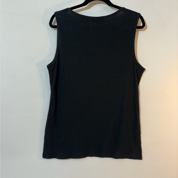 Sparkly Cruisewear & Co Black Tank Top - Picture 2 of 3